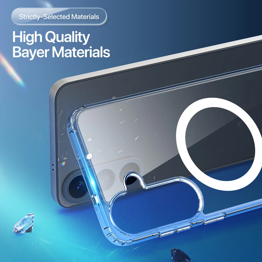 DUX DUCIS for Samsung Galaxy S26 FE Clin Series Back Cover PC + TPU Clear Phone Case - Clear - 6
