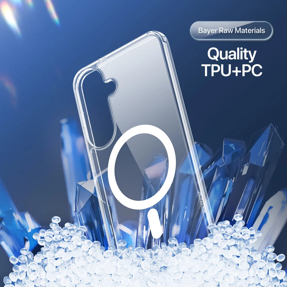 DUX DUCIS for Samsung Galaxy S26 FE Clin Series Back Cover PC + TPU Clear Phone Case - Clear - 7
