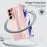 For Samsung Galaxy Z Fold8 Ultra Case Leather + PC Full Protective Phone Cover Cover with Screen Protector - Pink - 3