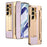 For Samsung Galaxy Z Fold8 Ultra Case with Kickstand Hinge Protection Rhinestone Glitter PC Phone Cover - Pink - 1