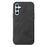 For Samsung Galaxy A54 5G Cowhide Texture PU Leather Coating Phone Case Hard PC Soft TPU Scratch-resistant Phone Back Cover - Black - 1