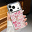 For iPhone 17 Pro Case Bow Pattern UV Printing Soft TPU Phone Cover with Camera Lens Frame - B118TR - 1
