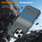For iPhone 16 Pro Max Magnetic Case Gradient Rainbow Leather Coated TPU + PC Hybrid Shockproof Cover - Sapphire - 5