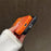 For iPhone 17 Pro Case Gradient TPU + PC Precise Cutout Protective Phone Cover with Lens Film - Orange Yellow - 3