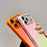 For iPhone 17 Pro Magnetic Case Gradient TPU + PC Phone Back Cover - Orange Yellow - 3
