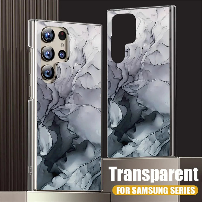 For Samsung Galaxy S26 Ultra Case Marble Pattern UV Printed Hard PC Protective Phone Cover - GA408TR - 3
