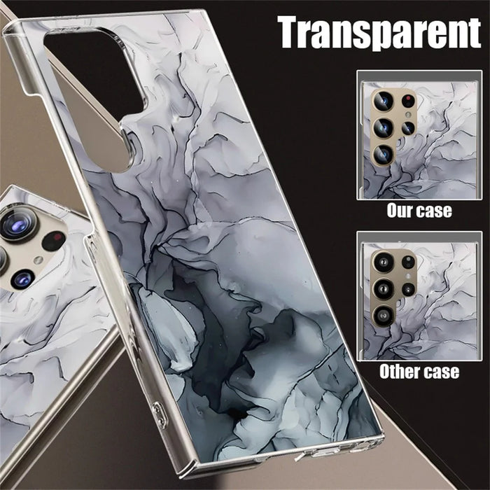For Samsung Galaxy S26 Ultra Case Marble Pattern UV Printed Hard PC Protective Phone Cover - GA408TR - 6