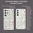 For Samsung Galaxy S26 Ultra Case UV Printing Floral Pattern Hard PC Shockproof Back Cover - GB169TRGM - 7