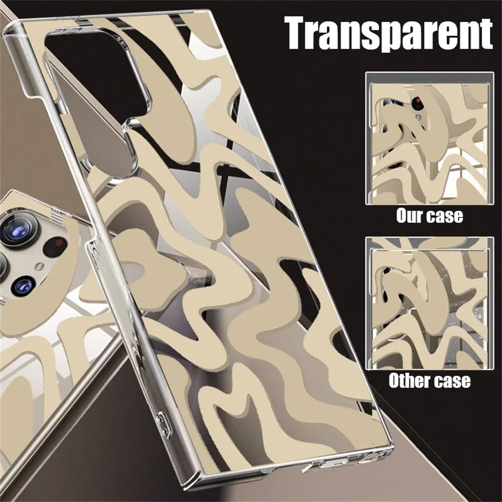 For Samsung Galaxy S25 Ultra Case Leopard Pattern UV Printing Hard PC Protective Phone Cover - GA159TRGM - 4