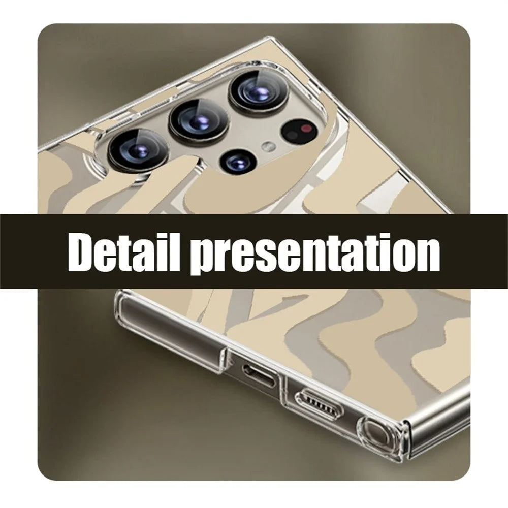 For Samsung Galaxy S25 Ultra Case Leopard Pattern UV Printing Hard PC Protective Phone Cover - GA159TRGM - 7