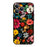 For iPhone 17 Pro Max Magnetic Case UV Print Floral Pattern Precise Camera Cutout Liquid Silicone Protective Cover - PB319 - 1