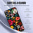 For iPhone 17 Pro Max Magnetic Case UV Print Floral Pattern Precise Camera Cutout Liquid Silicone Protective Cover - PB319 - 5