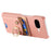 For Google Pixel 10a PU Leather Phone Back Cover with Cute Bear Design Card Holder - Pink - 2