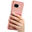 For Google Pixel 10a PU Leather Phone Back Cover with Cute Bear Design Card Holder - Pink - 3