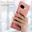 For Google Pixel 10a Leather Phone Back Cover with Card Holder and Ring Kickstand - Pink - 5