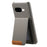For Google Pixel 10a Case RFID Blocking Card Holder Litchi Texture Leather Back Cover - Grey - 2