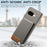 For Google Pixel 10a Case RFID Blocking Card Holder Litchi Texture Leather Back Cover - Grey - 6