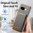 For Google Pixel 10a Case RFID Blocking Card Holder Litchi Texture Leather Back Cover - Grey - 7