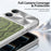 For iPhone 17 Magnetic Case Snake Pattern Anti-Scratch PU Leather + PC + TPU Phone Cover - Green - 7
