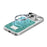 For iPhone 16 Pro Max Magnetic Case Snake Pattern Anti-Scratch PU Leather + PC + TPU Phone Cover - Blue - 3