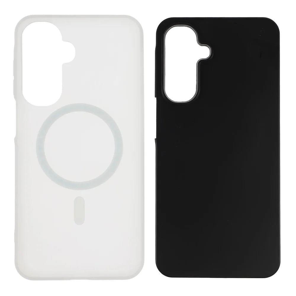 For Samsung Galaxy S26+ Magnetic Case PC + TPU Frosted Phone Cover - Black - 4