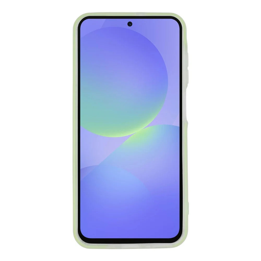 For Samsung Galaxy A57 5G Magnetic Case PC + TPU Frosted Phone Cover - Green - 2