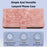For Samsung Galaxy S25 FE Case Tulip Leather Phone Cover with 5 Card Slots Wallet - Pink - 7