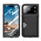 SHELLBOX for iPhone 17 Pro Max Waterproof Case IP68 2m Shockproof Phone Cover with Strap - Black - 1