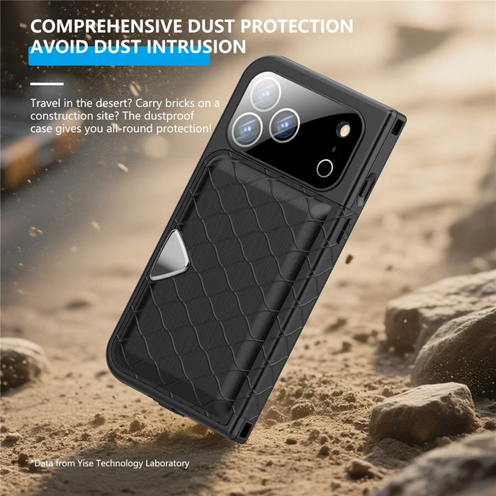 SHELLBOX for iPhone 17 Pro Max Waterproof Case IP68 2m Shockproof Phone Cover with Strap - Black - 3