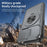 For iPhone 14 Pro Magnetic Case Slide Camera Cover Rotary Kickstand PC + TPU Phone Shell - Grey - 6
