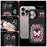 For iPhone 17 Pro Case UV Printing Butterfly Pattern Liquid Silicone Shockproof Phone Cover - PA889B1 - 5