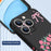 For iPhone 17 Pro Case UV Printing Butterfly Pattern Liquid Silicone Shockproof Phone Cover - PA889B1 - 7
