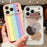 For iPhone 17 Pro Max Magnetic Case UV Printing Geometric Pattern Shockproof PC + TPU Phone Cover - PB608G1 - 7
