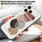 For iPhone 17 Pro Magnetic Case UV Printing Geometric Pattern Shockproof PC + TPU Phone Cover - PB649B1 - 4