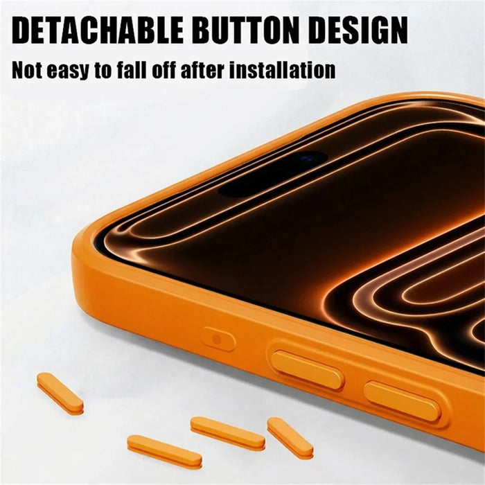 For iPhone 17 Pro Magnetic Case UV Printing Geometric Pattern Shockproof PC + TPU Phone Cover - PB649B1 - 6