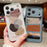 For iPhone 17 Pro Magnetic Case UV Printing Geometric Pattern Shockproof PC + TPU Phone Cover - PB649B1 - 7