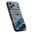 For iPhone 17 Pro Magnetic Case UV Printing Mountain Aircraft Pattern Shockproof PC + TPU Cover - Black - 1