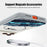 For iPhone 17 Pro Magnetic Case UV Printing Mountain Aircraft Pattern Shockproof PC + TPU Cover - Black - 3