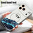 For iPhone 17 Pro Magnetic Case UV Printing Mountain Aircraft Pattern Shockproof PC + TPU Cover - Black - 4