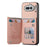 For Nothing Phone (4a) Case with Card Holder Kickstand Leather + TPU + PC Phone Cover - Pink - 3