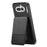 For Nothing Phone (4a) Case Cloth Texture Leather + PC + TPU Cover with RFID Blocking Card Holder - Black - 2