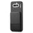 For Nothing Phone (4a) Case Cloth Texture Leather + PC + TPU Cover with RFID Blocking Card Holder - Black - 5
