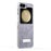For Samsung Galaxy Z Flip5 5G Case Electroplating Wave Texture Leather + PC Folding Phone Cover - Purple  /  Blue - 6