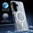 For Samsung Galaxy S26 Magnetic Case Foxtail Pattern TPU + Acrylic Shockproof Phone Cover - White - 2