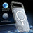 For iPhone Air Magnetic Case Foxtail Pattern TPU + Acrylic Shockproof Phone Cover - White - 2