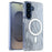 For Samsung Galaxy S26+ Magnetic Case Foxtail Pattern TPU + Acrylic Shockproof Phone Cover - White - 1
