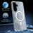 For Samsung Galaxy S26+ Magnetic Case Foxtail Pattern TPU + Acrylic Shockproof Phone Cover - White - 2