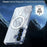For Samsung Galaxy S26+ Magnetic Case Foxtail Pattern TPU + Acrylic Shockproof Phone Cover - White - 4