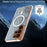For Samsung Galaxy S26 Ultra Magnetic Case Foxtail Pattern TPU + Acrylic Shockproof Phone Cover - White - 4