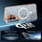 For Samsung Galaxy S26 Ultra Magnetic Case Foxtail Pattern TPU + Acrylic Shockproof Phone Cover - White - 5